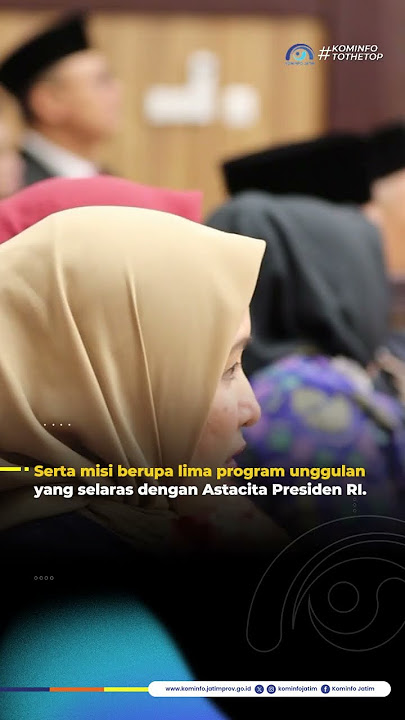 Sertijab dan Penyampaian Visi dan Misi Wali Kota dan Wakil Wali Kota Mojokerto Periode 2025–2030