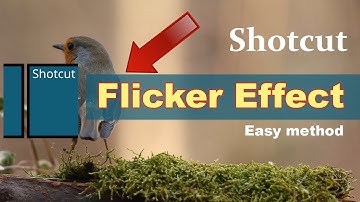 How to create a flashing Arrow in Shotcut | Flicker Video Effect