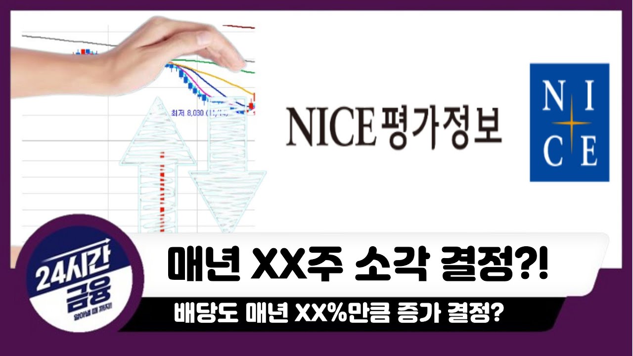 [NICE평가정보] 매년 XX주 소각 , 배당금 XX%만큼 증가 결정?!
