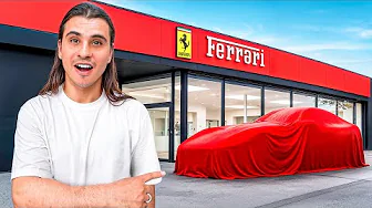 IT’S HERE! Collecting My New FERRARI SF90 Stradale!
