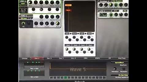 Zebra2 - FM module and Ring Modulation