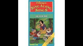 Opening To Disneys Sing Along Songs - Heigh Ho 1987 Vhs Version 2