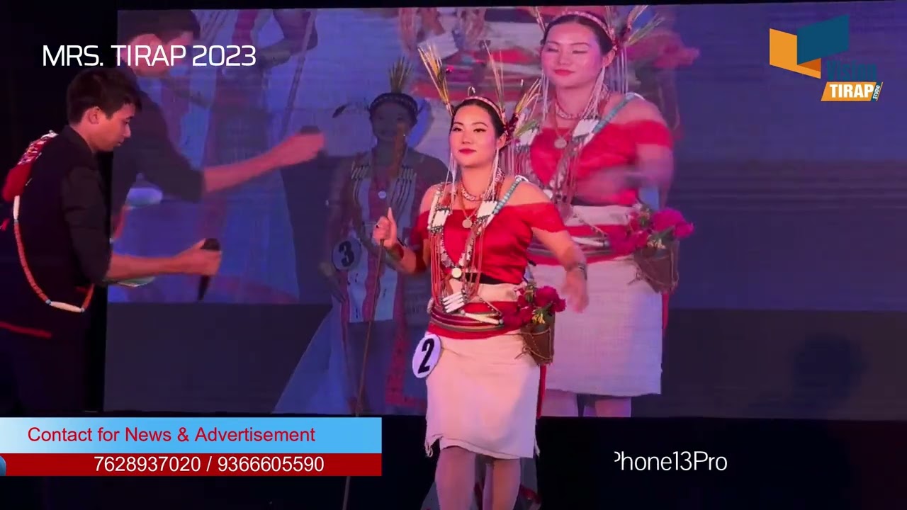 Traditional round of  Mrs. Tirap Contest 2023 #Organised by ATWF (All Tirap Woman Forum)