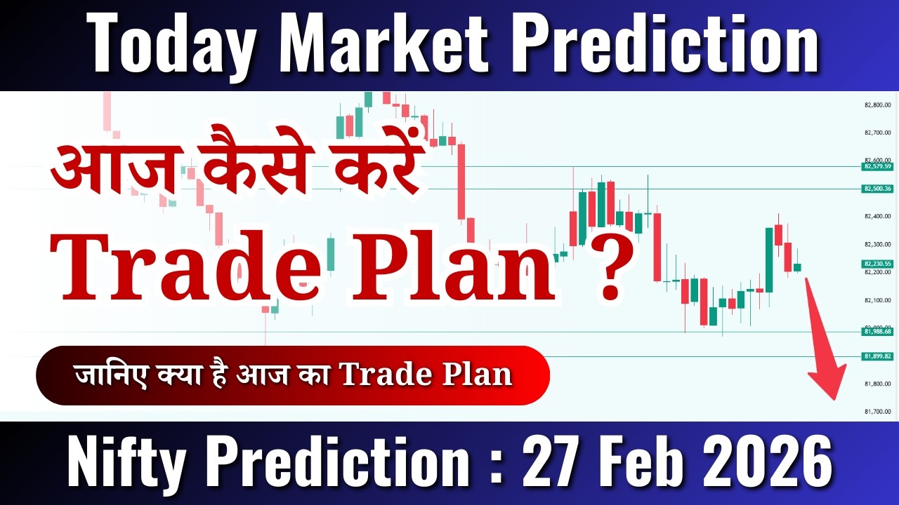 Today Nifty Prediction | Nifty Price Action Analysis for Today | 27 Feb 2026 #niftyprediction