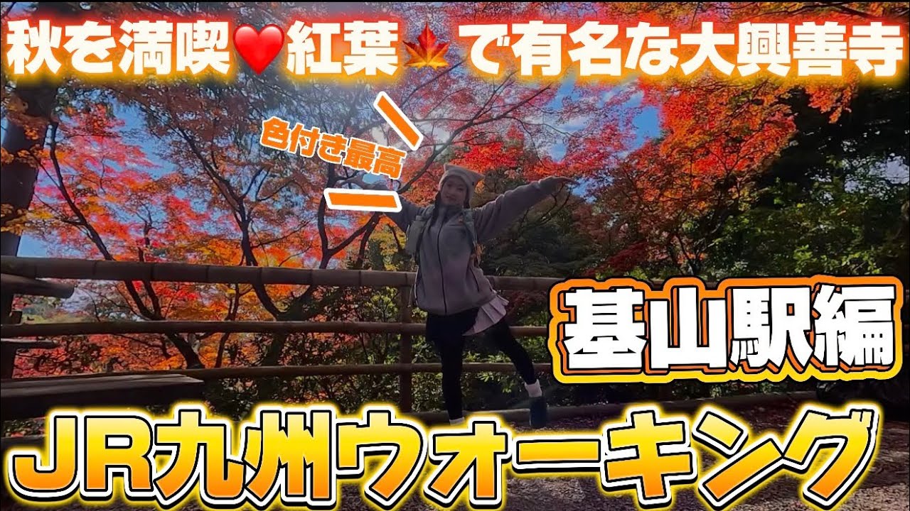 【2025年11月24日】JR九州ウォーキング🚶‍♀️ 紅葉🍁で有名な大興善寺周辺の秋を満喫したよ❤️