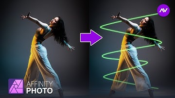Neon Light Effect with Affinity Photo (with Pen Tool)