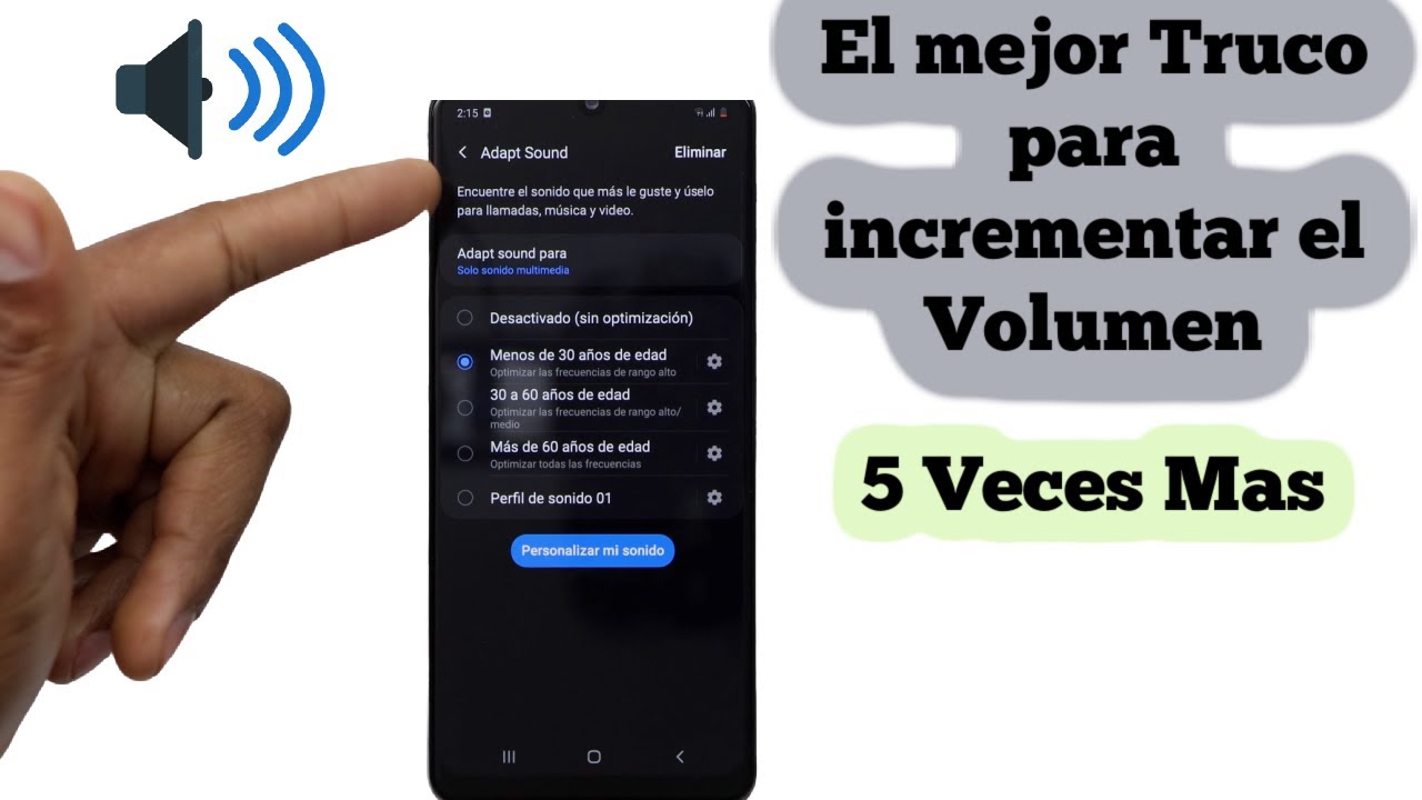 Incrementa el sonido de tu celular sin Aplicaciones / aumenta el