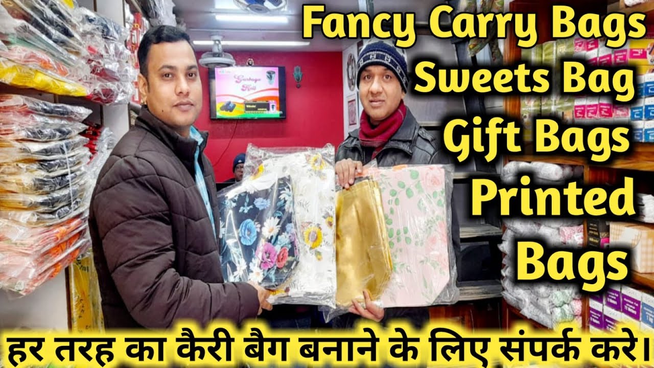 Fancy Carry Bag Plastic Carry Bag Wholesale Market Delhi carry