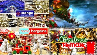 Christmas at TK Maxx Home Bargains and The Range Who is The Best