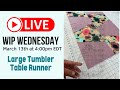 Wip wednesday 124 10 slicer tumbler block runner roaches sublimation  more