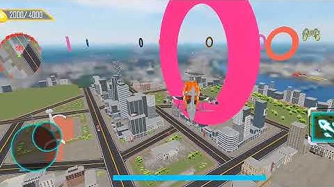 Helicopter Robot Car Bus Transform - Red Suit Gundam Armor Wars | Android iOS Gameplay