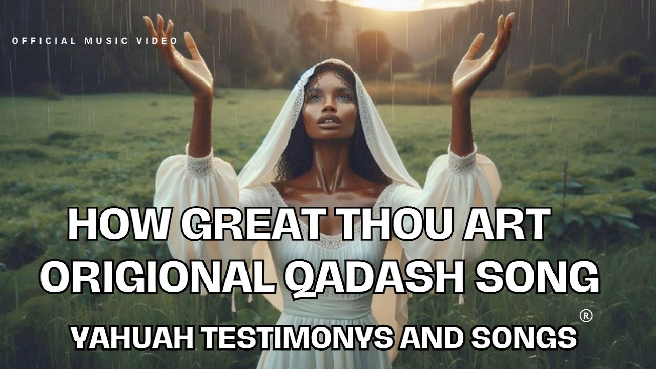 HOW GREAT THOU ART ORIGIONAL QADASH SONG HOW GREAT THOU ART ORIGIONAL QADASH SONG