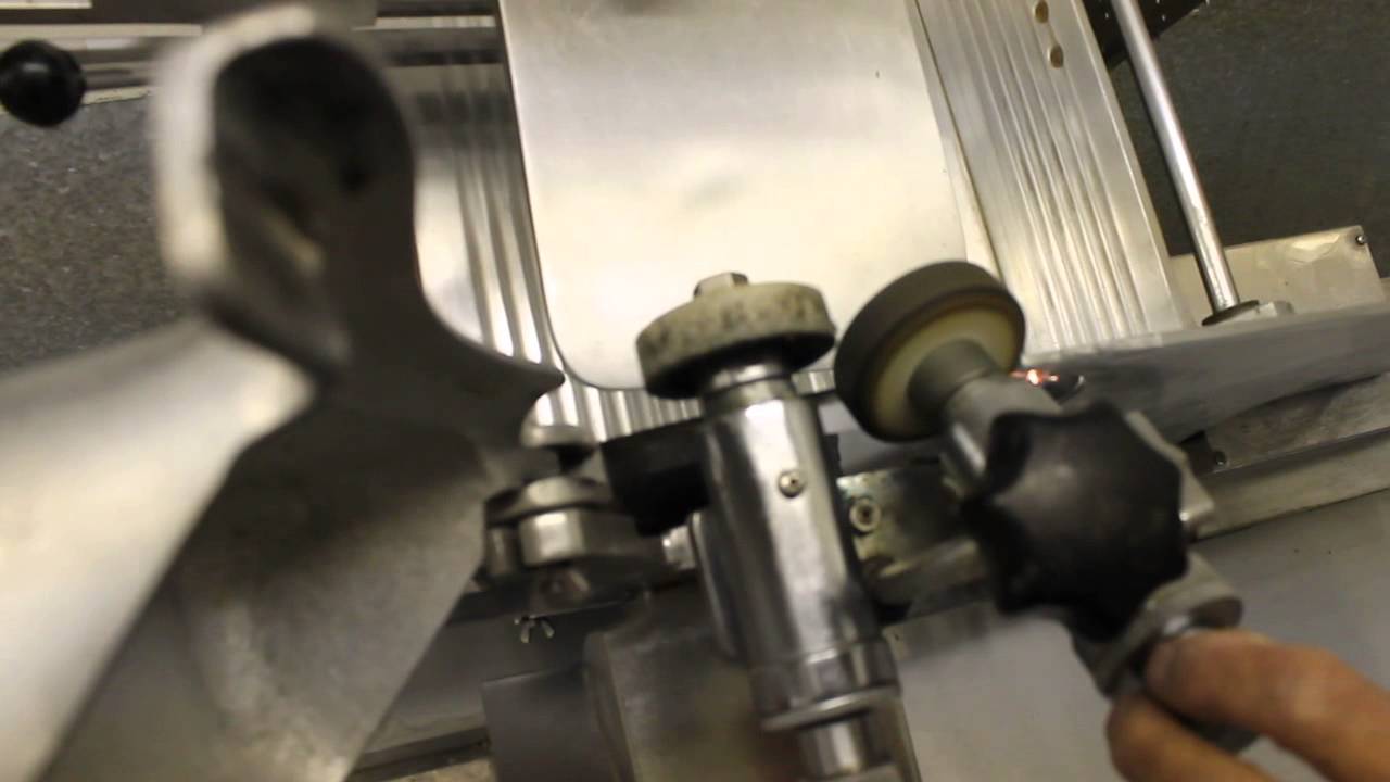 HFS Frozen Meat Slicer Sharpening YouTube