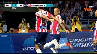 Junior vs. Medellín | (4-1) | Liga Aguila 2018-II | Final Ida