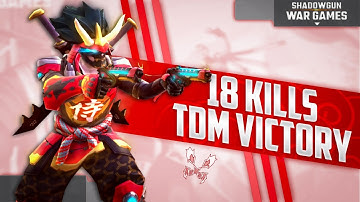 18 KILLS TDM VICTORY WITH DAISUKE! | SHADOWGUN WARGAMES | 1080p 60fps | Android/IOS