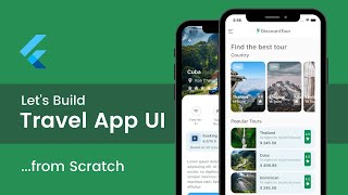 Building a Travel App UI Design Tutorial screenshot 1