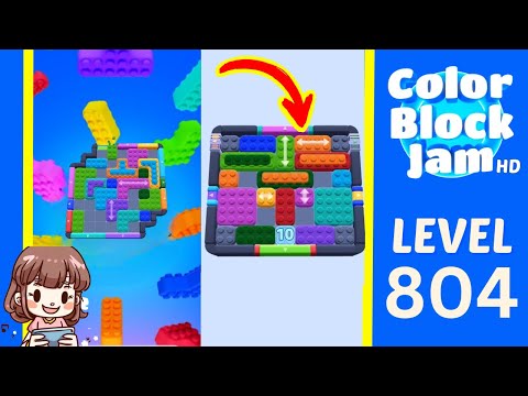 Color Block Jam Level 410 (804) Solution Walkthrough video preview
