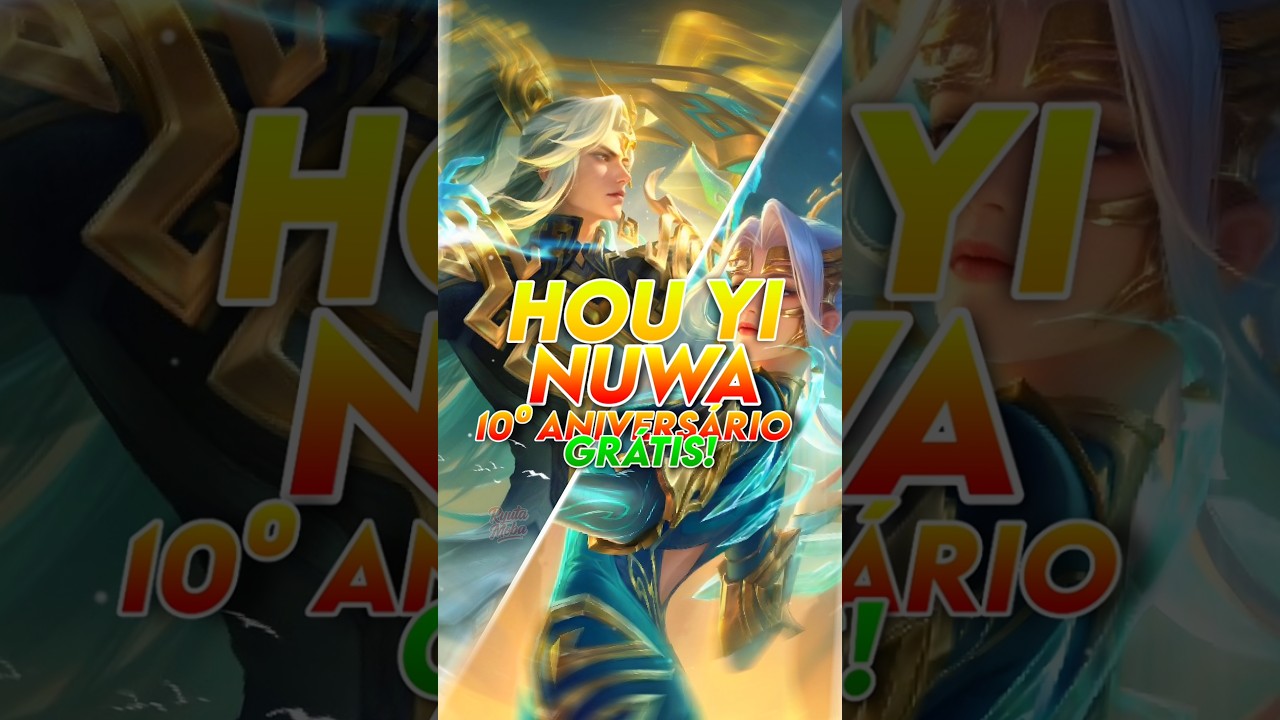 HOU YI E NUWA SKIN DE ANIVERSÁRIO DO HOKAS! 🔥🔥 