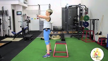 Box Squat with Resistance
