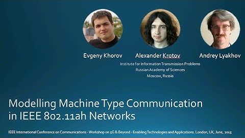 Modelling Machine Type Communication in IEEE 802.11ah Networks