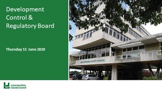 Development Control & Regulatory Board - 11 June 2020