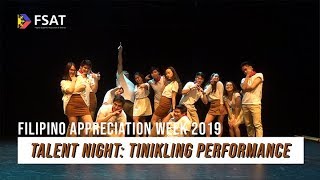 Talent Night: Tinikling Performance
