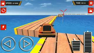 3D RAMP CAR STUNTS 2019 LEVEL 14-15 | ANDROID GM 1 ANDROID GAMEPLAY screenshot 5