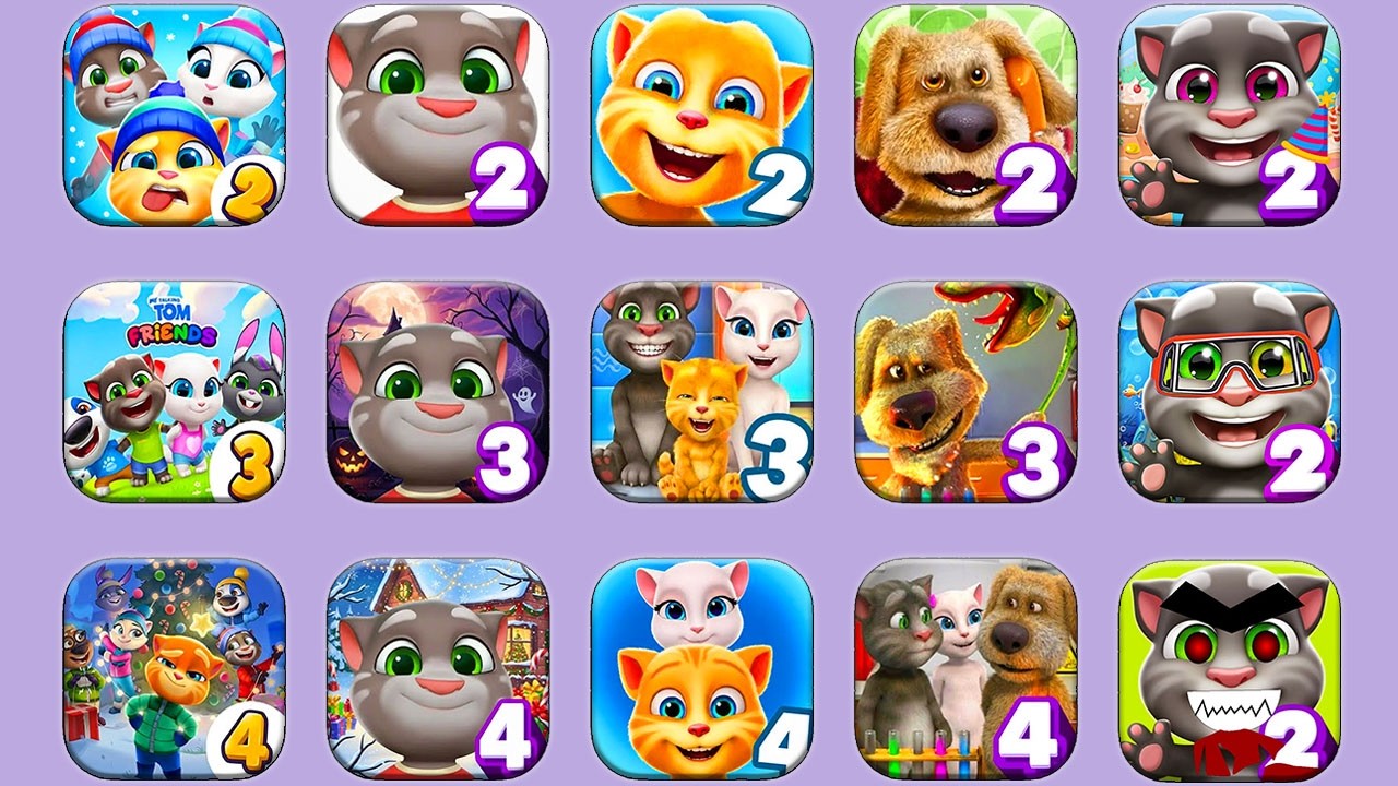 My Talking Angela 2026,My Talking Angela2 Talkiing Tom2026,My Talking Tom2,Tom Hero,My Hank 2026!...