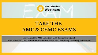 Take the AMC & CEMC Exams screenshot 1