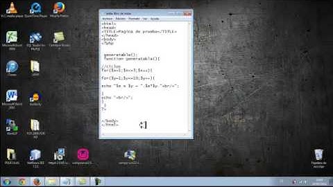 Ejemplos de codigo basico html con php