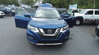 Athlete Statistics 70508A 2020 Nissan Rogue SV in Caspian Blue Metallic