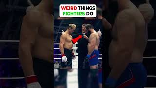 The Most Bizarre Behavior Ever Seen From Professional Fighters