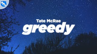 Tate McRae - greedy (Clean - Lyrics)