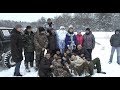 Диаспора Live. Покатушка 03.01.19. Дед Мороз, Снегурочка и джиперский хоровод вокруг ёлки