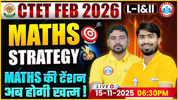 CTET Maths 2026 | CTET Maths Syllabus & Complete Preparation Strategy 2026 By Teaching RWA