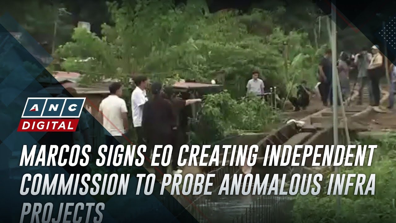 Маркос подписал указ о создании независимой комиссии для расследования аномальных инфраструктурны...