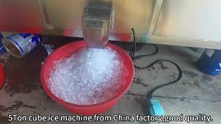 5ton cube ice machine for sales
