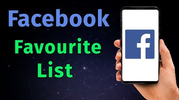 How to find Favorite Friends or Page List on Facebook (2021)