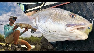 Throwing EP Flies for Big Redfish in the Summer Heat | Charleston Fly Fishing