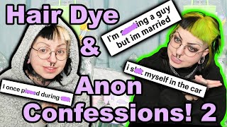 Green Hair Dye & Anonymous Confessions 2 Emily Boo