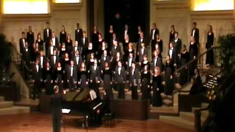 Baylor A Cappella Choir Tour 2011 - Flower of Beauty