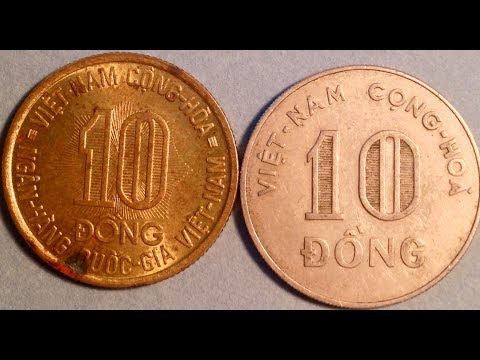 10 Vietnam Dong Coin 1964 u0026 1974