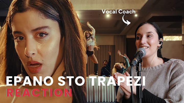 Vocal Coach Reacts to Marina Satti - Epano Sto Trapezi