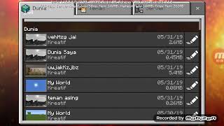 mencoba addon Ultraman geed screenshot 1