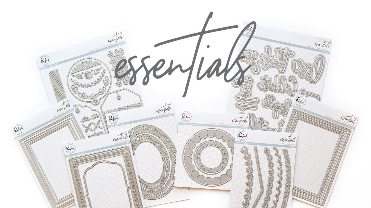 Pinkfresh Studio Essentials Braided Oval Dies | Scrapbook.com