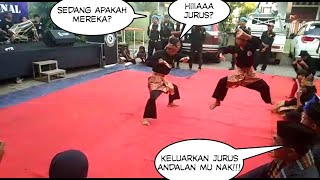 TARI KOLOT DARI PERGURUAN CIMANDE SINGAMERTA!!!  PENONTON DIBUAT TERKESIMA LIHAT AKSINYA?