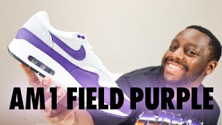 Nike Air Max 1 SC Field Purple On Foot Sneaker Review QuickSchopes 680 Schopes DZ4549 101