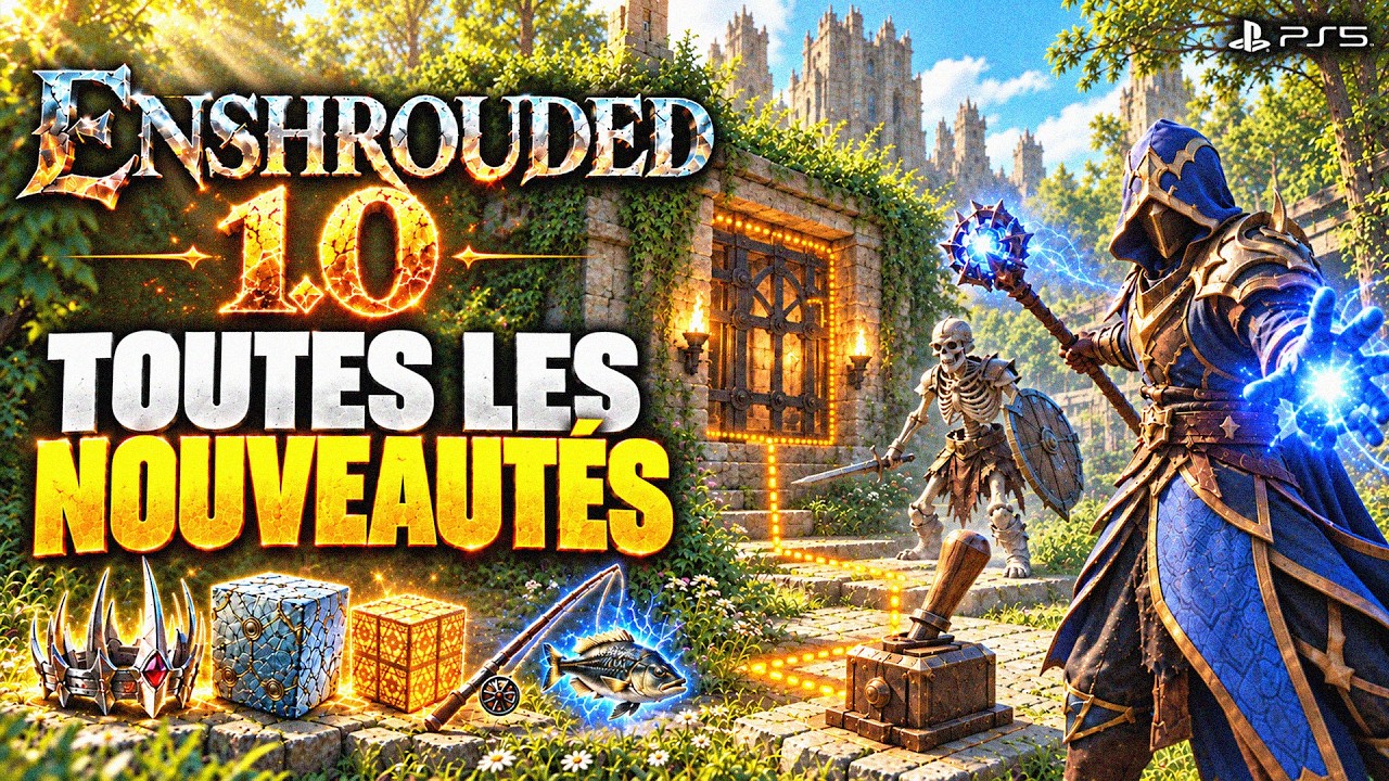 Enshrouded : Nouvelle MAJ 1.0 ! SORTIE PS5, FIN de l'EARLY ACCESS, BOSS ! TOUTES LES NOUVEAUTÉS