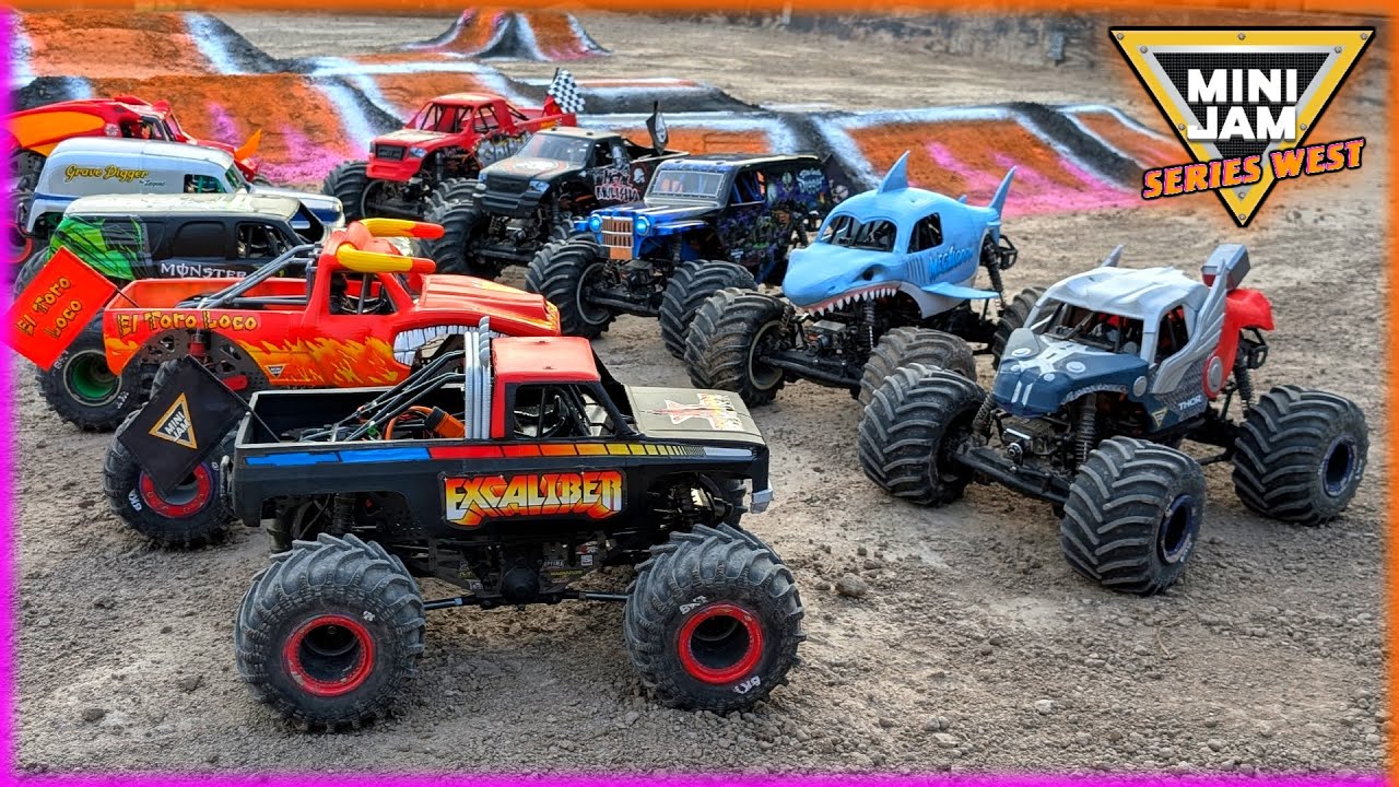 You've NEVER Seen RC Monster Trucks Like These! Backyard RC Monster Jam (Series West Show 1)