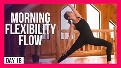 10 min Wake-Up Yoga For FLEXIBILITY – Day #18 (10 MIN MORNING YOGA)